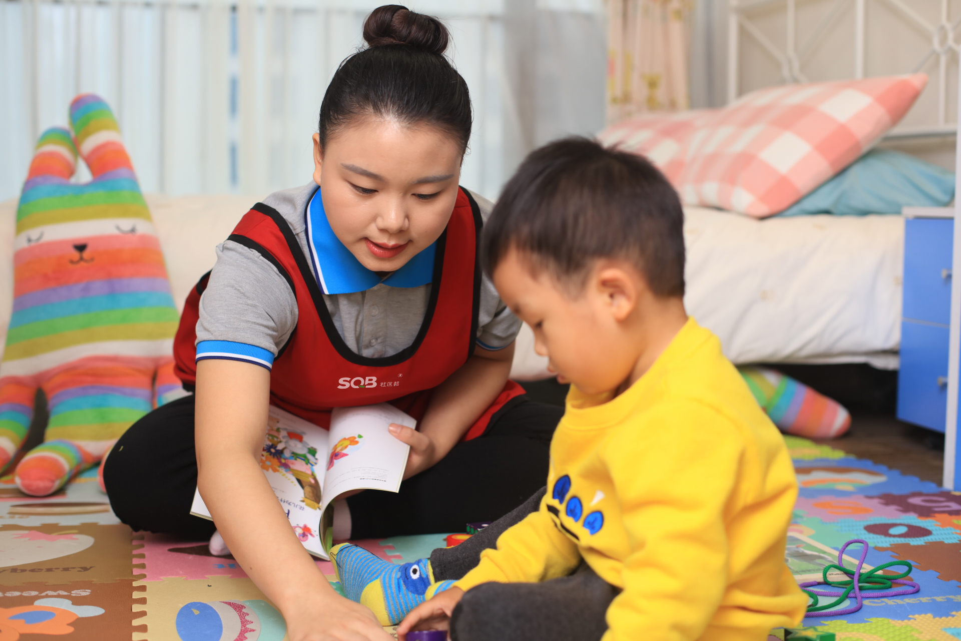 在家帶娃沒收入？學習社區邦家庭早教師既能賺錢還能培養好孩子！